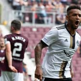 Funso Ojo is back enjoying his football again and got on the scoresheet for Aberdeen against Hearts.