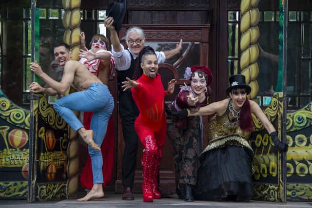 The talented members of La Clique put on a mesmerising show at the Edinburgh Festival Fringe. Picture: Lisa Ferguson