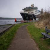 The unfinished Glen Sannox Caledonian Macbrayne ferry is seen in the Ferguson Marine shipyard  (Picture: Peter Summers/Getty Images)