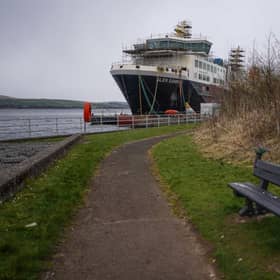 The unfinished Glen Sannox Caledonian Macbrayne ferry is seen in the Ferguson Marine shipyard  (Picture: Peter Summers/Getty Images)