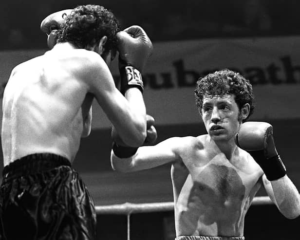 Hugh Russell on fighting form (Picture: Pacemaker Press/PA Wire)
