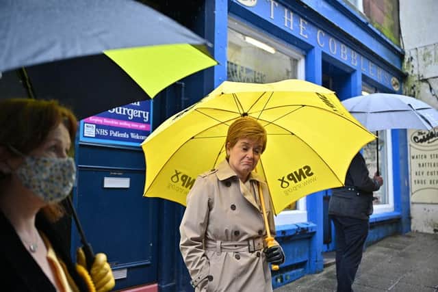 The SNP is on track to secure a slim majority when voters head to the polls this week, despite a drop in support for the party, according to a new survey.