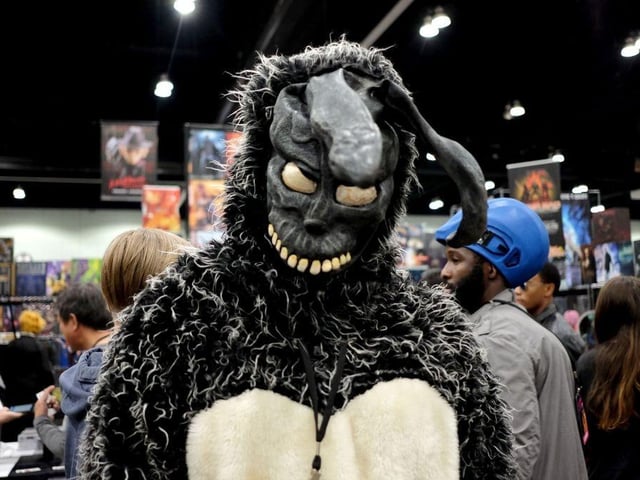 "Why are you wearing that stupid man suit?" - Donnie Darko was a huge early 00s hit, and has continued its cult status over 20 years later. It still seems to confuse audiences though, with the psychological thriller picking up 18k searches per month.