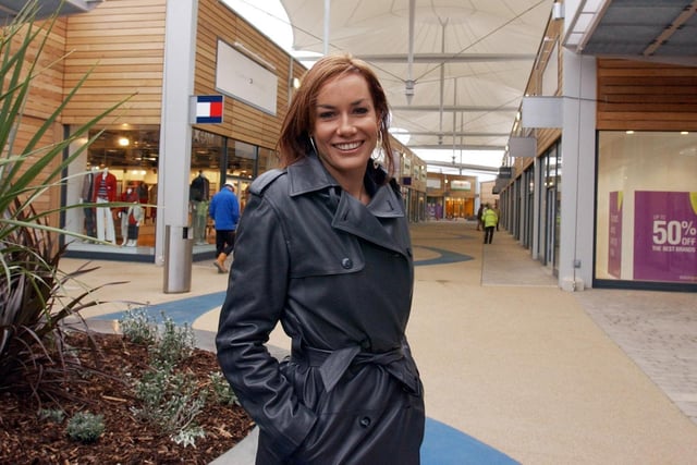 Tara Palmer-Tomkinson opened the Dalton Park Shopping Outlet at Murton in 2003. She was second in the first ever I'm A Celebrity series.