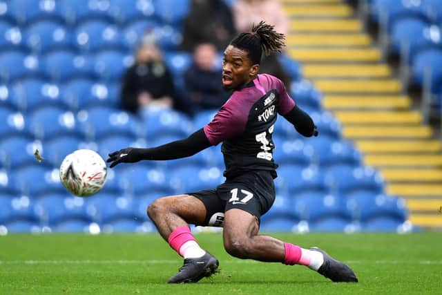 Peterborough United striker and League One top goalscorer Ivan Toney. Picture: Getty