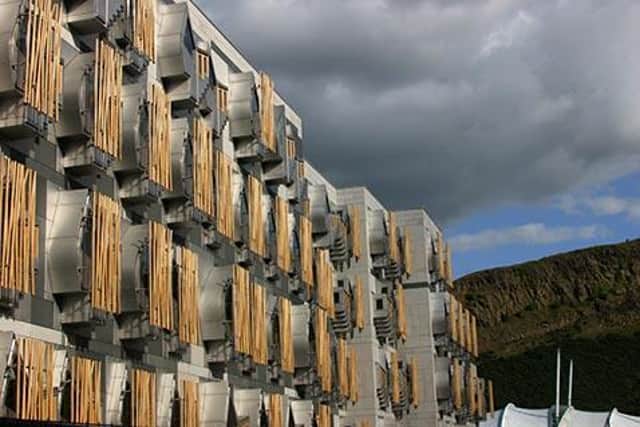 The cases are localised to those working in the upper basement of the Holyrood parliament building (Photo: Scottish Parliament).