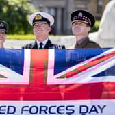 Armed forces day in Glasgow's George Square, 2018 (John Devlin)