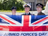Armed forces day in Glasgow's George Square, 2018 (John Devlin)