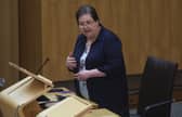 Jackie Baillie at the Scottish Parliament. Picture: PA
