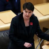 The former leader of the Conservatives in Scotland has become the latest figure to warn against plans to cut the overseas aid budget. (Photo by Russell Cheyne - WPA Pool/Getty Images)