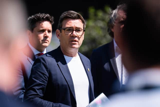 Mayor of Greater Manchester Andy Burnham said MPs are privately urging him to challenge Sir Keir Starmer for the Labour leadership. PIC: James Manning/PA Wire