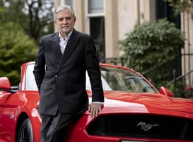 Brian Gilda is the chairman and entrepreneur who founded the Ford Peoples car dealership business. Picture: Martin Shields