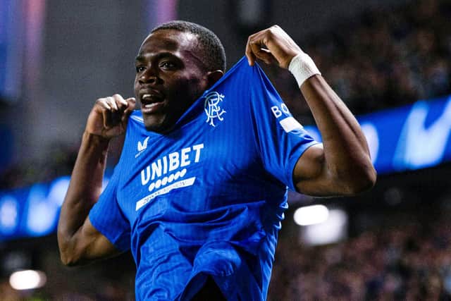 Rangers' winger Rabbi Matondo, fresh from opening his Ibrox goal account in the first leg, is likely to start as Michael Beale looks to the Welsh international's pace to trouble PSV on the counter-attack in the Champions League play-off decider. (Photo by Alan Harvey / SNS Group)