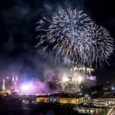 Edinburgh's world-famous Hogmanay street party will have a reduced capacity of 30,000 this year. Picture: Wullie Marr