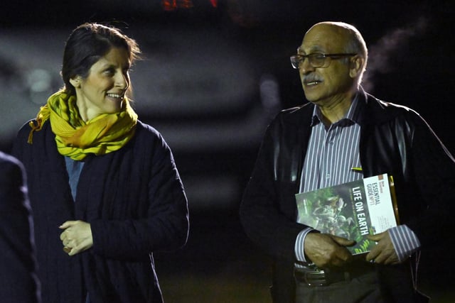 Nazanin Zaghari-Ratcliffe and Anoosheh Ashoori arrive at Brize Norton, Oxfordshire, after they was freed from detention by Iranian authorities. Picture date: Wednesday March 16, 2022.