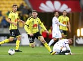 Gary Hooper in action for Wellington Phoenix against Perth Glory