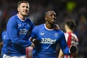 Alex Rae believes Rangers have decisions to make over John Ludstram (left), Glen Kamara and Borna Barisic (not pictured). (Photo by Rob Casey / SNS Group)