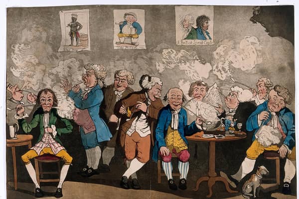 Convivial clubs and societies spiked in popularity in Edinburgh in the 18th Century as members sought drinking, thinking and some bonhomie. PIC: rawpixel.com.