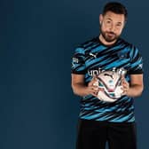 Martin Compston has said all children should have the right to play football safely ahead of Soccer Aid 2022. Photo: Soccer Aid/ITV