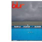 The cover of Blur's new album, The Ballad Of Darren, featuring a photo of Gourock's outdoor pool by Martin Parr