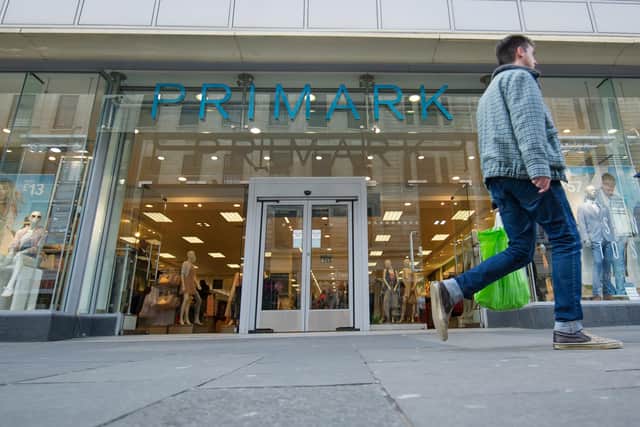 Primark’s store estate includes this outlet on Glasgow’s Argyle Street. Picture: John Devlin