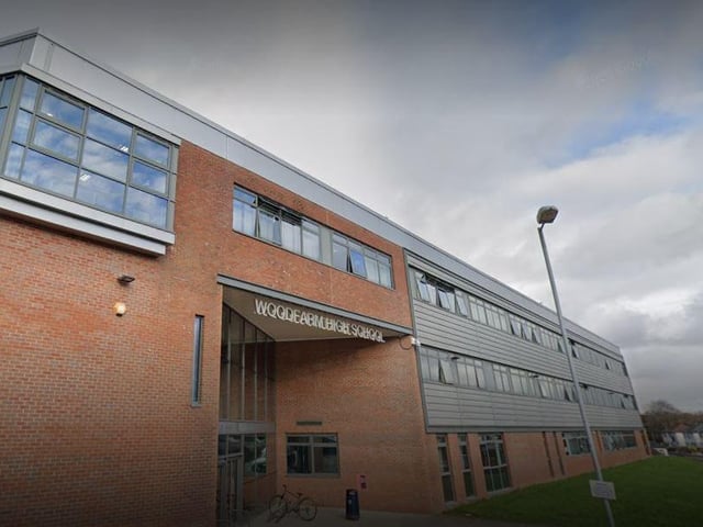 Woodfarm High School is in Thornliebank, East Renfrewshire, finished in third.