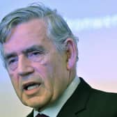 Former prime minister Gordon Brown