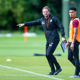 Hearts manager Robbie Neilson still plans to speak to Josh Ginnelly about the winger's future.