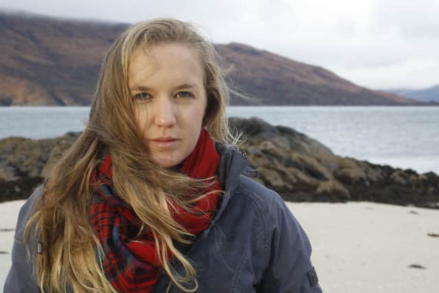 Ellie MacLennan is a PhD student at the University of Glasgow studying marine entanglement, and has been coordinating the Scottish Entanglement Alliance project (Ellie MacLennan)