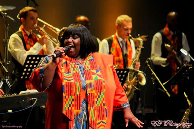 Janice Williamson and band in Rush: A Joyful Jamaican Journey