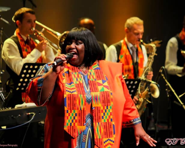 Janice Williamson and band in Rush: A Joyful Jamaican Journey