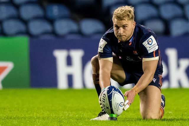 Jaco van der Walt has extended his stay with Edinburgh. Picture: Ross Parker/SNS