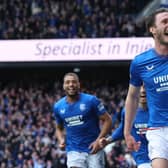 Ben Davies netted for Rangers in their 4-1 win over Kilmarnock on Sunday.