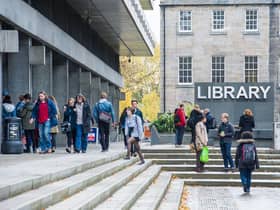 Edinburgh University received 555 applications from prospective law students not deemed to be from deprived backgrounds. None were successful (Picture: Ian Georgeson)
