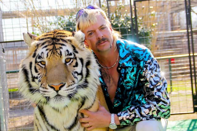 Joe Exotic finds out what it's like to be caged