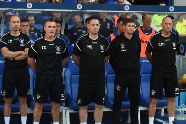Steven Gerrard has kept his backroom team largely intact for his move to Aston Villa (Picture: SNS)