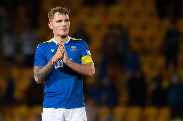 St Johnstone centre-back Jason Kerr is on the verge of joining Wigan Athletic, according to reports. Picture: SNS