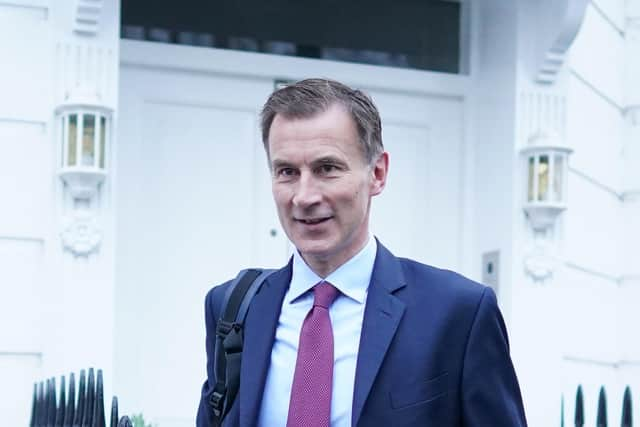 Chancellor of the Exchequer Jeremy Hunt will deliver the Autumn statement on Thursday.