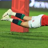 Ali Price in try-scoring form for the British & Irish Lions in the opening tour match against the Sigma Lions in Johannesburg. Picture: David Rogers/Getty Images