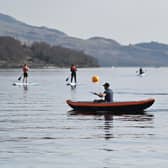 Experts have warned there could be a higher risk of toxic algal blooms developing in Lochs and reservoirs across Scotland as climate change drives up water temperatures -- this could restrict their use for drinking water water supplies and leisure activities and as a safe habitat for wildlife. Picture: John Devlin