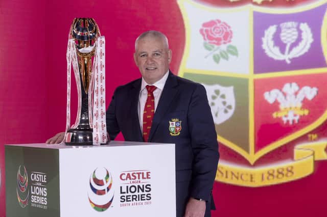 Lions head coach Warren Gatland praised Scotland's new-found ability to win away from home. Picture: Dan Sheridan/Pool/Getty Images