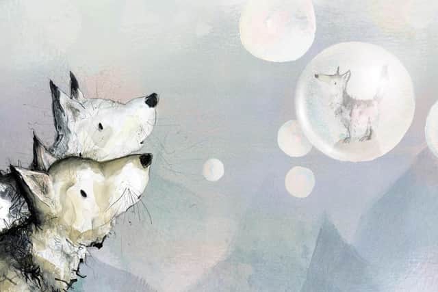 Victor the Wolf with Worries by Catherine Rayner