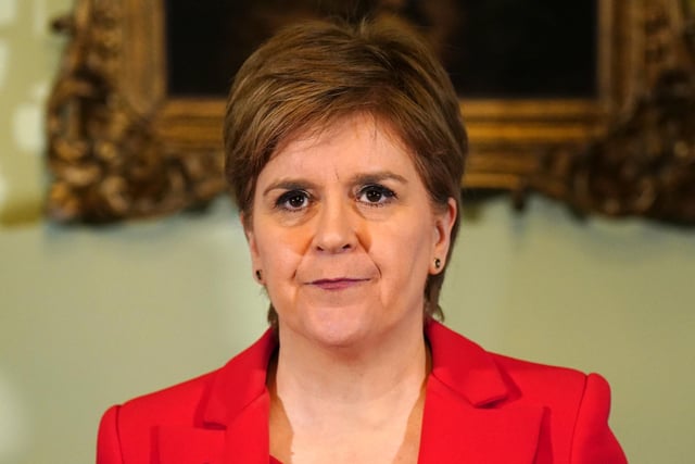 The longest serving – and first female – First Minister said from her residence at Bute House in Edinburgh that she will remain in office while the SNP select her successor.