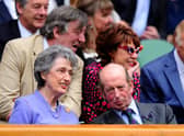 Lady Susan Hussey attends Wimbledon
