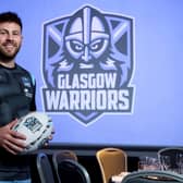 Glasgow Warriors' Ali Price is pictured after signing a new contract at the Hilton Glasgow. (Photo by Craig Williamson / SNS Group)