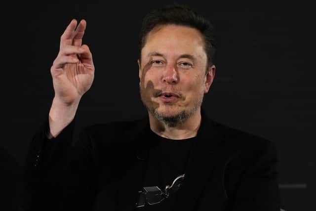 Elon Musk called Humza Yousaf a racist "scumbag" after the ex-SNP leader labelled the tech billionare “one of the most dangerous men” on the planet (Picture: Kirsty Wigglesworth/PA Wire)
