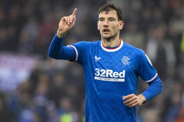 Borna Barisic's focus on Sunday is on taking Rangers to within a final of winning a trophy this season, not preventing Celtic claiming all three domestic honours. Photo by Alan Harvey / SNS Group)