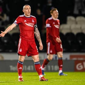 Aberdeen's Scott Brown is said to be weighing up his Aberdeen future. (Photo by Craig Foy / SNS Group)