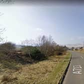 A713, near Patna, where the collision happened picture: Google maps