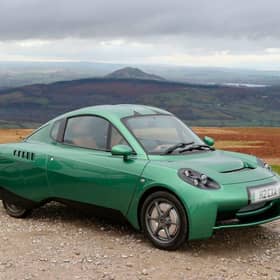 Rasa hydrogen-powered cars, manufactured by Riversimple, could be made in Aberdeen (Picture: Geoff Caddick/AFP/Getty)